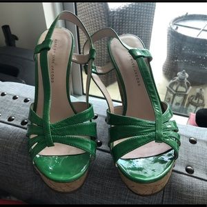 Green wedges by Marc Jacobs